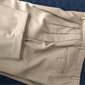 Pazoni pleated-front dress pants